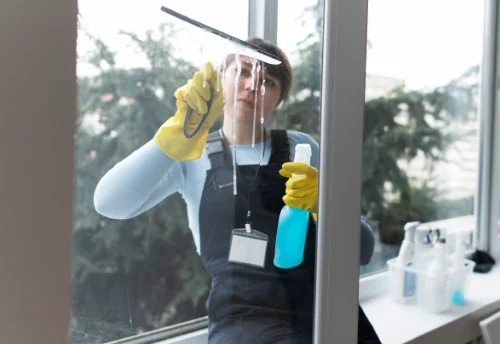 Nettoyage de vitres intérieures et extérieures à Sentein